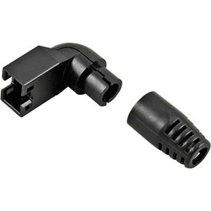 hiroseelectronic Hirose Electronic RJ45-KS90UD Knikbescherming voor RJ45-aansluitstekker Hirose, haaks Knikbeschermingsmof Aantal polen: 8P8C Zwart 1 stuk(s)
