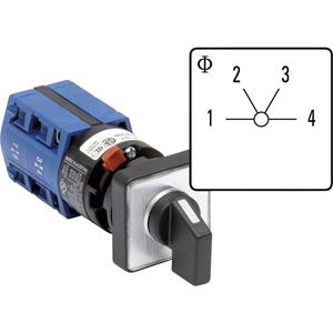 kraus&naimer Kraus & Naimer CG4.A231.FS2 Wisselschakelaar 10 A 3 x 60 ° Grijs, Zwart 1 stuk(s)