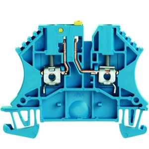 Testscheidingsserieklem Weidmüllerlerlerlerlerler WTR 2.5 BL 8731640000 100 stuk(s)