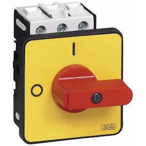 BACO BA172102 Lastscheidingsschakelaar 32 A 1 x 90 ° Geel, Rood 1 stuk(s)