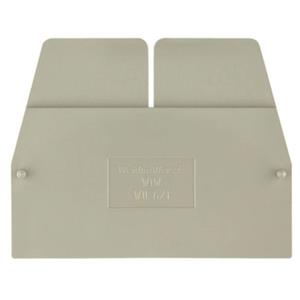 weidmüller ABSCHLUSSPLATTE WTW WTL 61 4MM 20ST