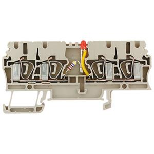 Weidmüller Reihenklemme mit Led ZDU 2.5/2X2AN/LD+ Inhalt: 20St.