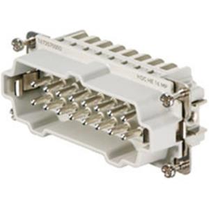 Weidmüller 1873570000 Pin-inzetstuk RockStar HDC HE 16 + PE Push-In-klem 1 stuk(s)