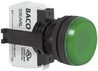 BACO L20SE20L Meldeleuchte mit LED-Element Grün 24 V/DC, 24 V/AC 1St. D78510
