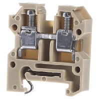 AKZ 4 - Feed-through terminal block 6mm 21A AKZ 4