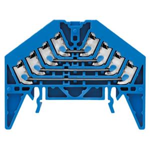 Weidmüller PPV 4 BL 35X7.5 DGR (20 Stück) - Feed-through terminal block 9,2mm 17,5A PPV 4 BL 35X7.5 DGR