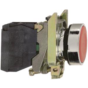 schneiderelectric Schneider Electric Harmony XB4BA51 Druktoets Bedieningsknop vlak 1 knop Geel Druk-ontgrendeling 1 stuk(s)