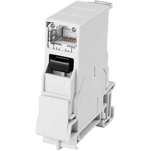 Telegärtner STX Tragschienen Verbinder inkl. RJ45 Modul B