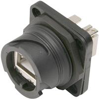 Telegärtner STX V1 RJ45-Steckerset Kunststoff Variante 1 Kupplung, Einbau Pole: 8P8C Sc