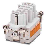 phoenixcontact Buchseneinsatz HC-B 10 + PE Zugfeder 10St.