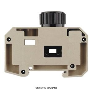 Weidmüller 0502100000 Zekering-serieklem Beige 20 stuk(s)