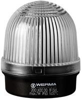 WERMA Signalleuchte 200.400.00 Weiß Dauerlicht 12 V/AC, 12 V/DC, 24 V/AC, 24 V/DC, 48 S63783