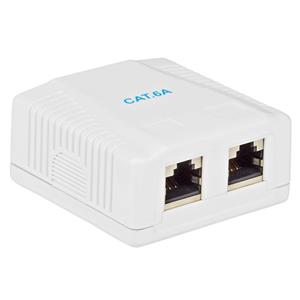 CAT6A/CAT7 wandcontactdoos - 