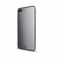 BeHello - iPhone 7 Plus Hoesje - Zachte Back Case Soft Touch Gel Zilver