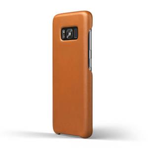 Mujjo Leather Case Galaxy S8 Braun