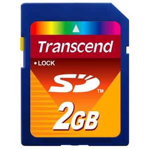 Transcend SD 2GB Geheugenkaart