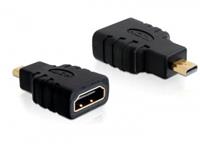 Delock Adapter High Speed HDMI - micro D male > A female