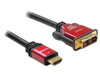 DeLock High Speed HDMI - HDMI A male > DVI male