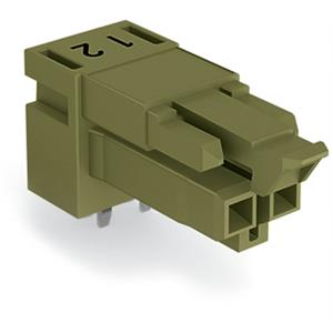 wago Netz-Steckverbinder WINSTA MINI Serie (Netzsteckverbinder) WINSTA MINI Buchse, Einbau horizonta