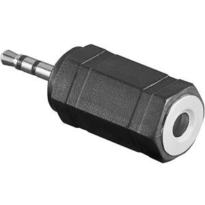 Valueline 2,5mm jackplug naar 3,5mm jack socket