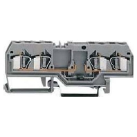 Wago Diodenklemme 6mm Zugfeder Belegung: L Grau 50St.