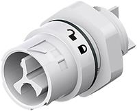 Wieland Rundstecker Stecker, Einbau Serie (Rundsteckverbinder): RST MINI Gesamtpolza