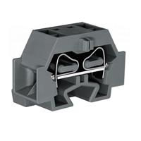 Wago Einzelklemme 12mm Zugfeder Belegung: L Grau 100St.