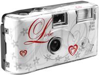 Love White Wegwerpcamera 1 stuk(s) Met ingebouwde flitser