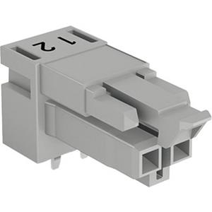 Wago Netz-Steckverbinder WINSTA MINI Serie (Netzsteckverbinder) WINSTA MINI Buchse, Einbau horizonta