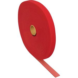 FASTECH T0602013391125 Klittenband Om te bundelen Haak- en lusdeel (l x b) 25000 mm x 20 mm Rood 25 m