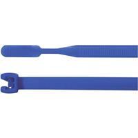 hellermanntyton Q50I-PA66-BU-C1 Kabelbinder 290mm 4.70mm Blau mit offenem Binderende 100St