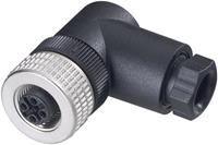 Hirschmann 933 174-100-1 Sensor-/Aktor-Steckverbinder, unkonfektioniert M12 Buchse, gewinkelt Polzah