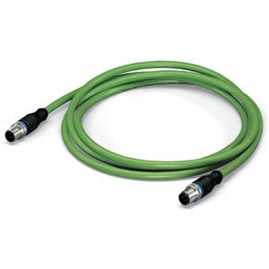 WAGO Ethernet-/PROFINET-kabel, axiaal 756-1203/060-020 ETHERNET-/PROFINET-kabel, axiaal Inhoud: 1 stuk(s)