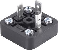 hirschmann Gerätestecker GMD-Serie Schwarz GSA-U 2000 N LO Pole:2 + PE Inhalt: 1St.