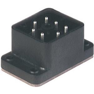 Hirschmann GO 610 FA M 932 478-100-1 Zwart Aantal polen:6 + PE Inhoud: 1 stuk(s)