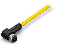 Wago Sensor-/Aktor-Datensteckverbinder, konfektioniert M12 Buchse, gewinkelt 10.00m