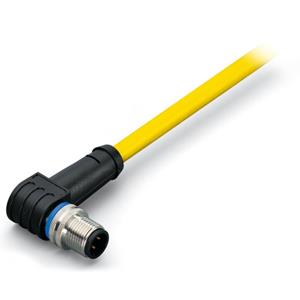 Wago Sensor-/Aktor-Datensteckverbinder, konfektioniert M12 Stecker, gewinkelt 20.00