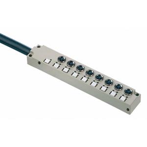 Weidmüllerlerlerlerlerlerlerlerlerlerlerlerlerlerlerlerlerlerlerlerlerlerlerlerlerlerlerlerlerlerler SAI-10-F 3P M8 L 5M 1828660000 Passieve sensor/actorbox M8-verdeler met metalen schroefdraad 1
