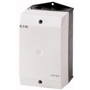 Eaton CI-K2H-100-TS Lege behuizing Voor DIN-rail montage (l x b x h) 100 x 100 x 160 mm Grijs-wit (RAL 7035), Zwart (RAL 9005) 1 stuk(s)