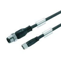 Weidmüller Sensor-/Aktor-Steckverbinder, konfektioniert M12 Stecker, gerade, Buchse, ger