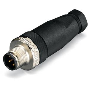 Wago Sensor-/Aktor-Steckverbinder, unkonfektioniert M12 Stecker, gerade Polzahl: 5