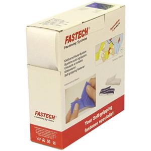 FASTECH B50-STD-L-000010 Klittenband Om op te naaien Lusdeel (l x b) 10 m x 50 mm Wit 10 m