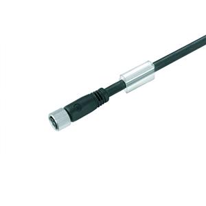 Weidmüller 9457450250 Sensor/actuator connector, geassembleerd M8 Aantal polen: 3 Bus, recht 2.50 m 1 stuk(s)