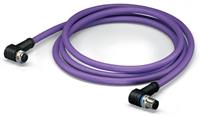 WAGO WAGO GmbH & Co. KG 756-1406/060-200 CANopen-/DeviceNet-kabel, hoekig Inhoud: 1 stuk(s)