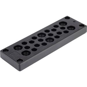lappkabel LAPP Kabeldurchführungsplatte Klemm-Ø (max.) 16mm Plattenstärke (max.) 14mm Polycarbonat