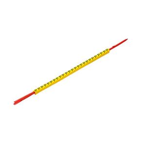 Weidmüllerlerlerlerlerlerler CLI R 02-3 GE/SW P Markeerring Opdruk P Buitendiameter 1.3 tot 3 mm 0560001668