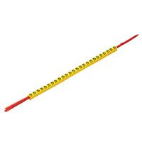 Weidmüller CLI R 02-3 GE/SW T Kennzeichnungsring Aufdruck T Außendurchmesser-Bereich 1.3 bis 3mm 0
