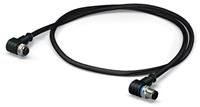Wago Sensor-/Aktor-Steckverbinder, konfektioniert M12 Stecker, gewinkelt, Buchse, g