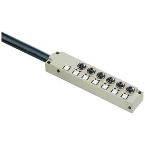Weidmüller SAI-6-F 4P M8 L 10M 1849670000 Passieve sensor/actorbox M8-verdeler met kunststof schroefdraad 1 stuk(s)