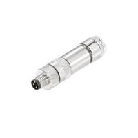 Weidmüller Sensor-/Aktor-Steckverbinder, unkonfektioniert M8 Stecker, gerade Polzahl: 3